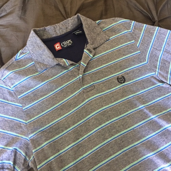 Chaps Other - 🎉Host Pick🎉NWOT Striped Polo Shirt